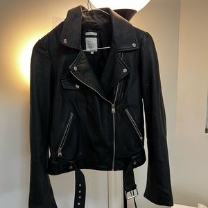 Leather jacket